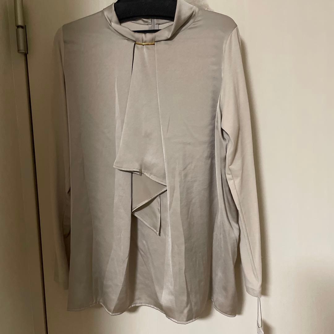 新品】ヤマダヤ 福袋 fennel サテン×カットソーボウタイブラウス