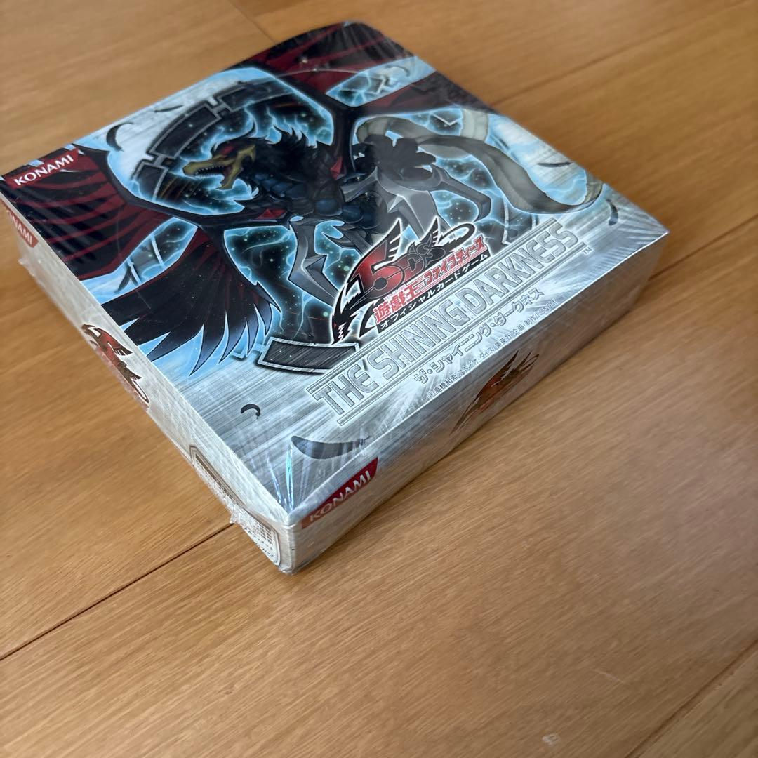 遊戯王 ザシャイニングダークネス 新品未開封BOX 絶版 初期 5DS - メルカリ