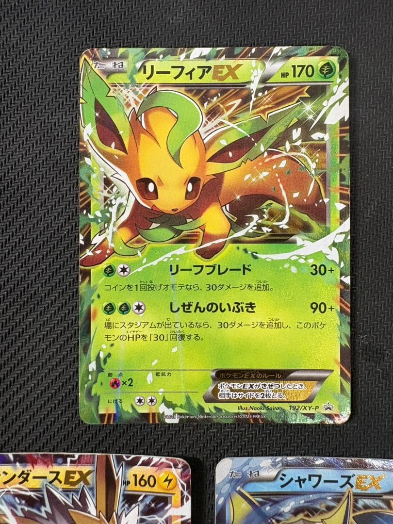 さ*や様 サンダースEX：バトル強化セット 炎/雷 PROMO XYシリーズプロ