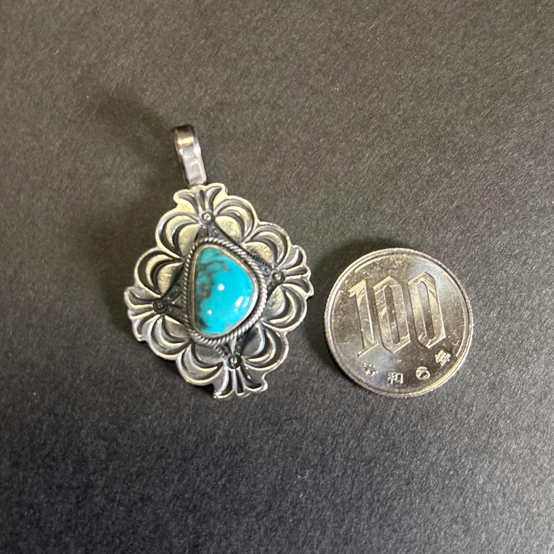 navajo ゲーリーリーブス ターコイズ ペンダント インディアン