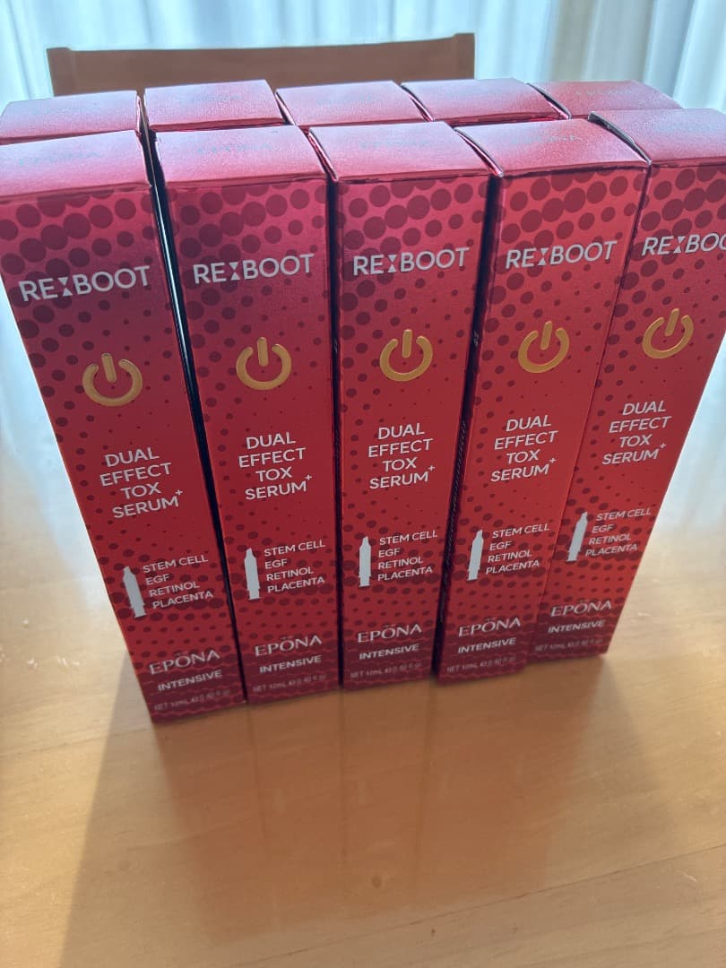 EPONA REBOOT DUAL EFFECT TOX SERUM 6本セット
