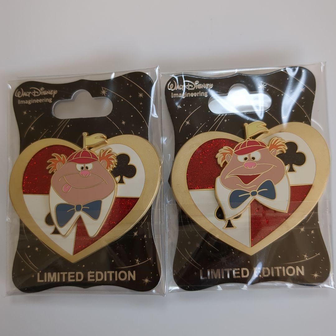 WDI LE250 海外 ディズニー ピンバッジ 双子 アリス ダム ディー