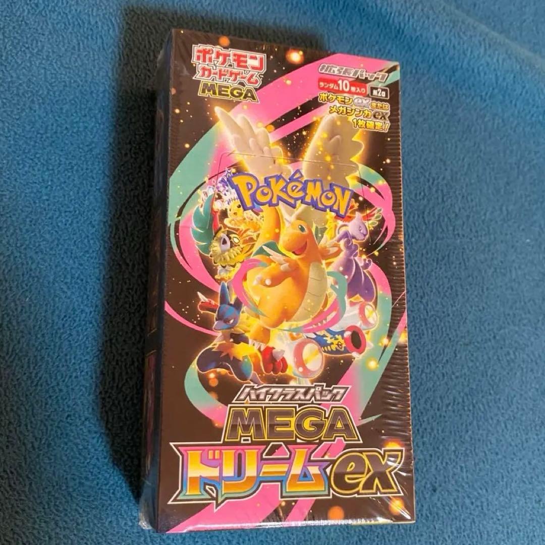 ポケモンカード MEGAドリームex 未開封シュリンク付 1BOX (2箱も可