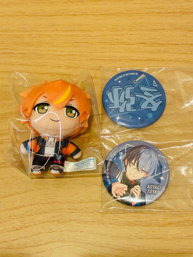 プロセカセガラッキーくじvol.7 B賞 東雲彰人 F賞 青柳冬弥 セット売り