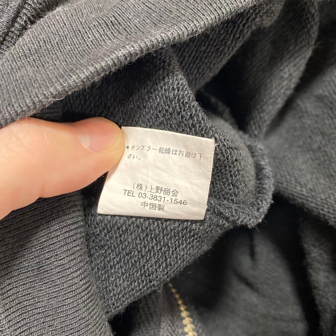 90's~ AVIREX ジップパーカー サーマル ブラック y2k 短丈 - メルカリ