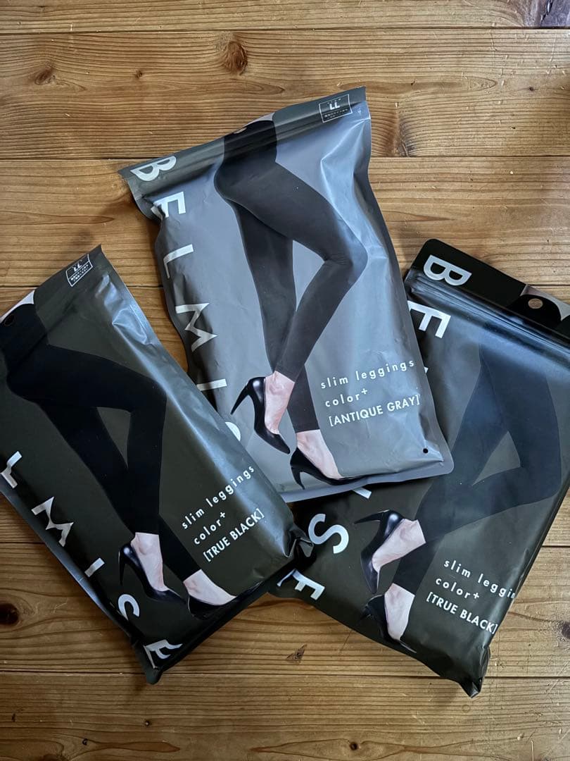 BELMISE ベルミス スリムレギンス LLサイズ　3点 新品未使用／正規品