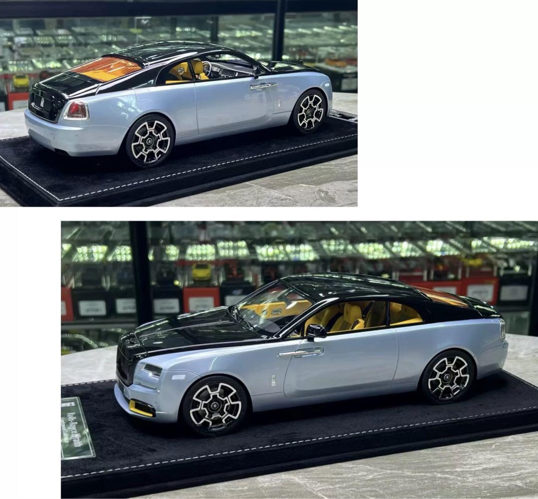 レア 1/18 ロールスロイス HH モデル ミニカー 限定20台 楽天市場】ミニカー 1/18 1964 ロールスロイス・ファントム 白/黒色