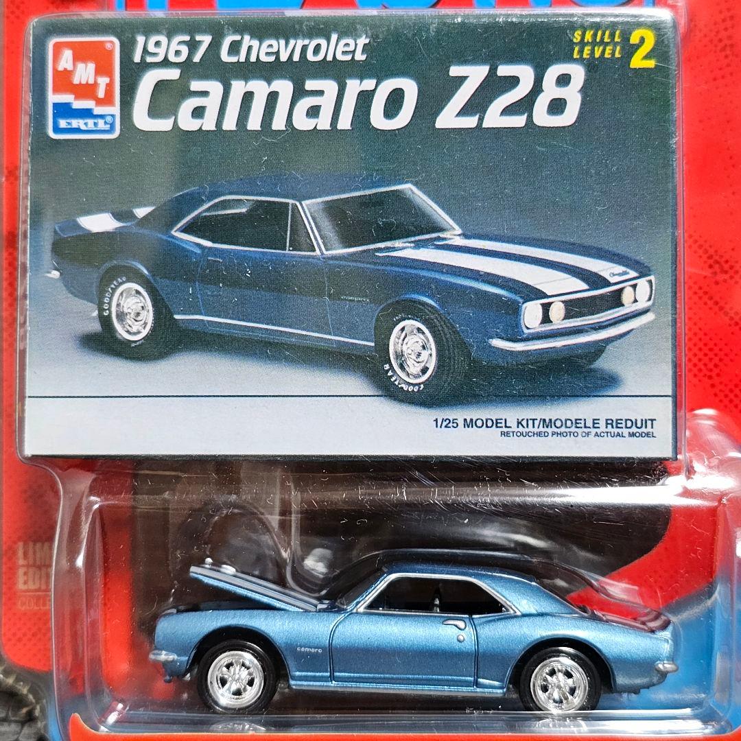 ジョニーライトニング　シボレー　カマロ　Z28　プラスチックモデル風　1/64 ジョニーライトニング 1/64 USPS 1969 シェビー カマロ Z28 フォレスト
