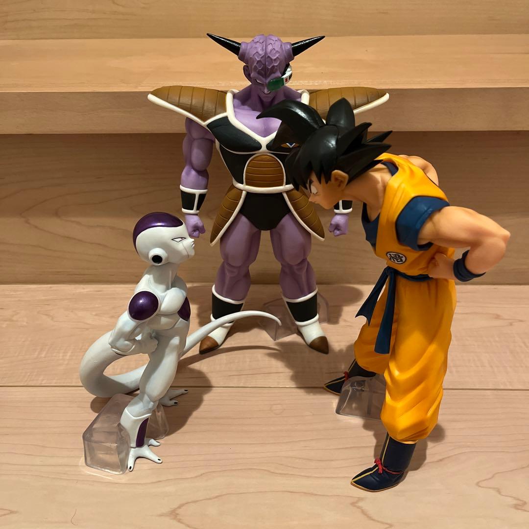 ドラゴンボールZ 一番くじラストワン賞 孫悟空 & フリーザ &ギニュー　セット