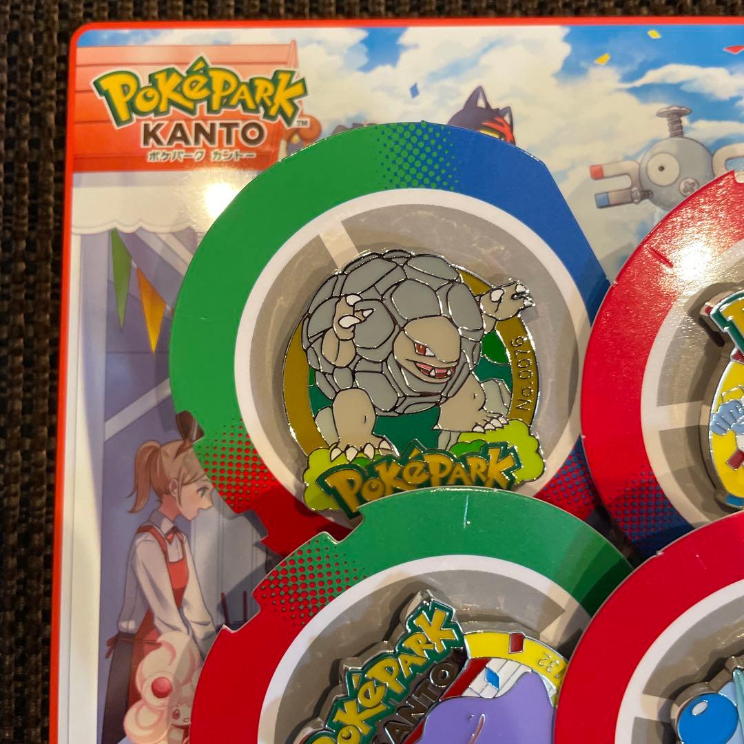 ポケパークカントー ピンズ ピンバッジ 4個セット メタモンなど - メルカリ