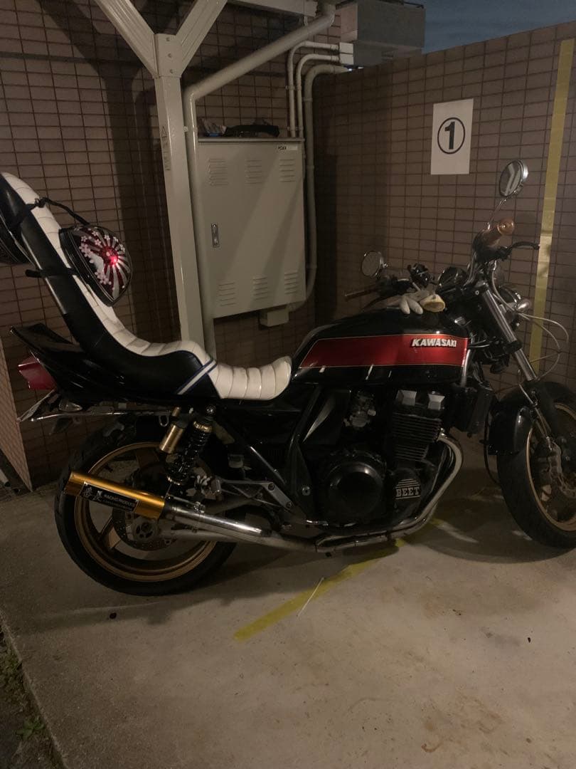 zrx400/zrx400Ⅱ 3段シート 60cm 白黒 - メルカリ