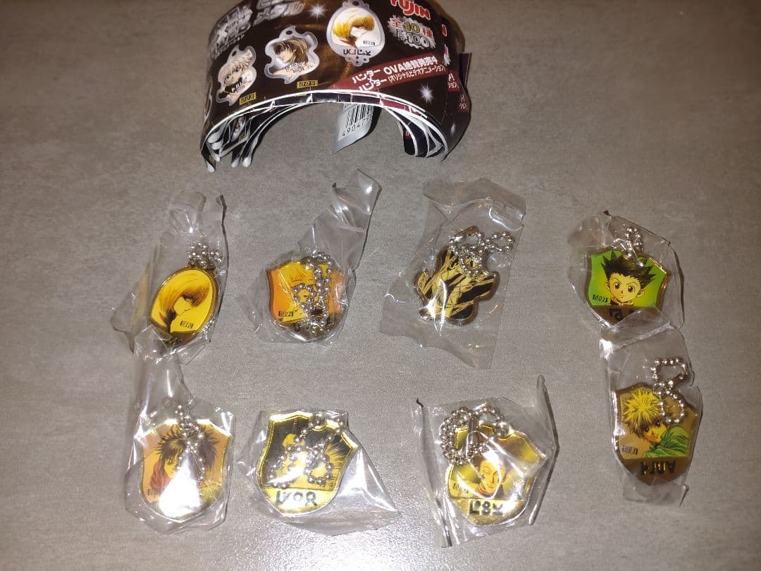 HUNTERXHUNTER　ビジュアル　メタル　8種セット HUNTER×HUNTER ビジュアルメタル3｜商品情報｜タカラトミーアーツ