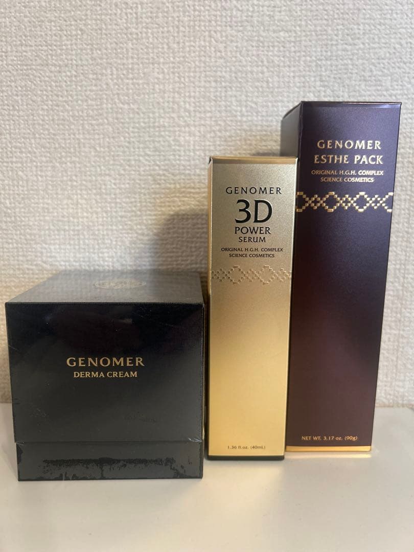 GENOMER スキンケアセット　2
