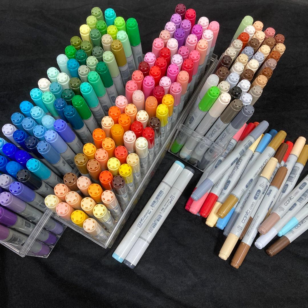 コピックチャオ全色セット+おまけ25本 - メルカリ