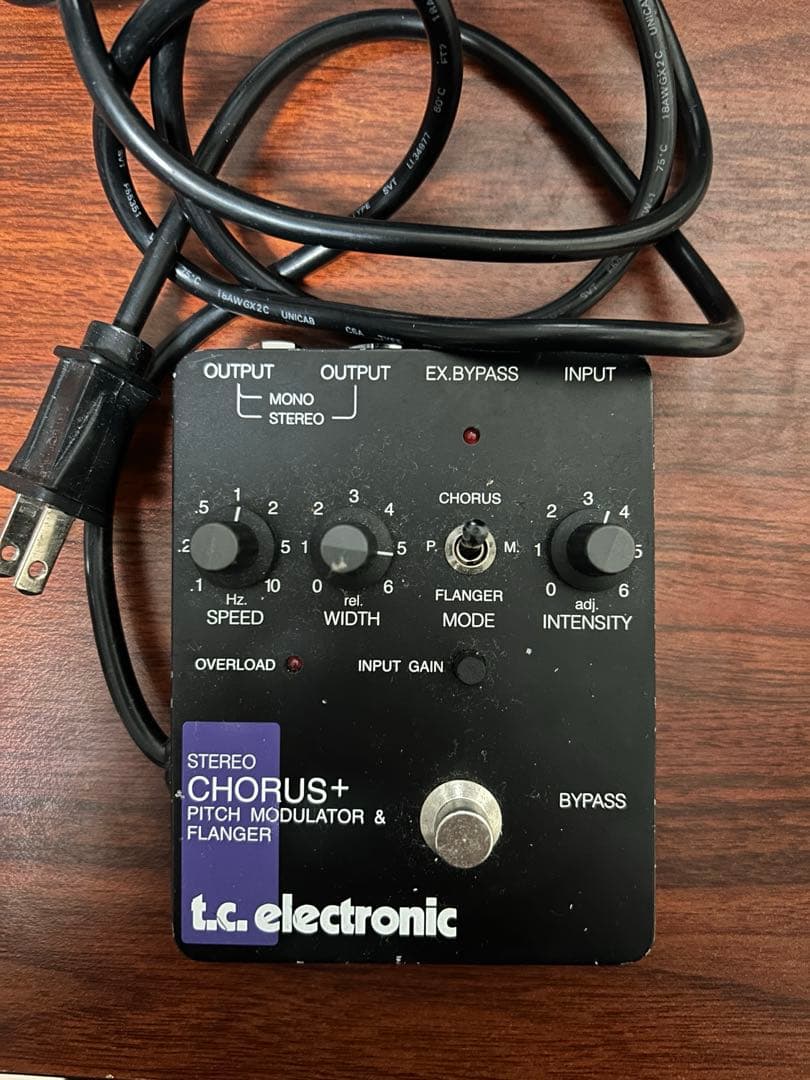ギター t.c. electronic SCF STEREO CHORUS