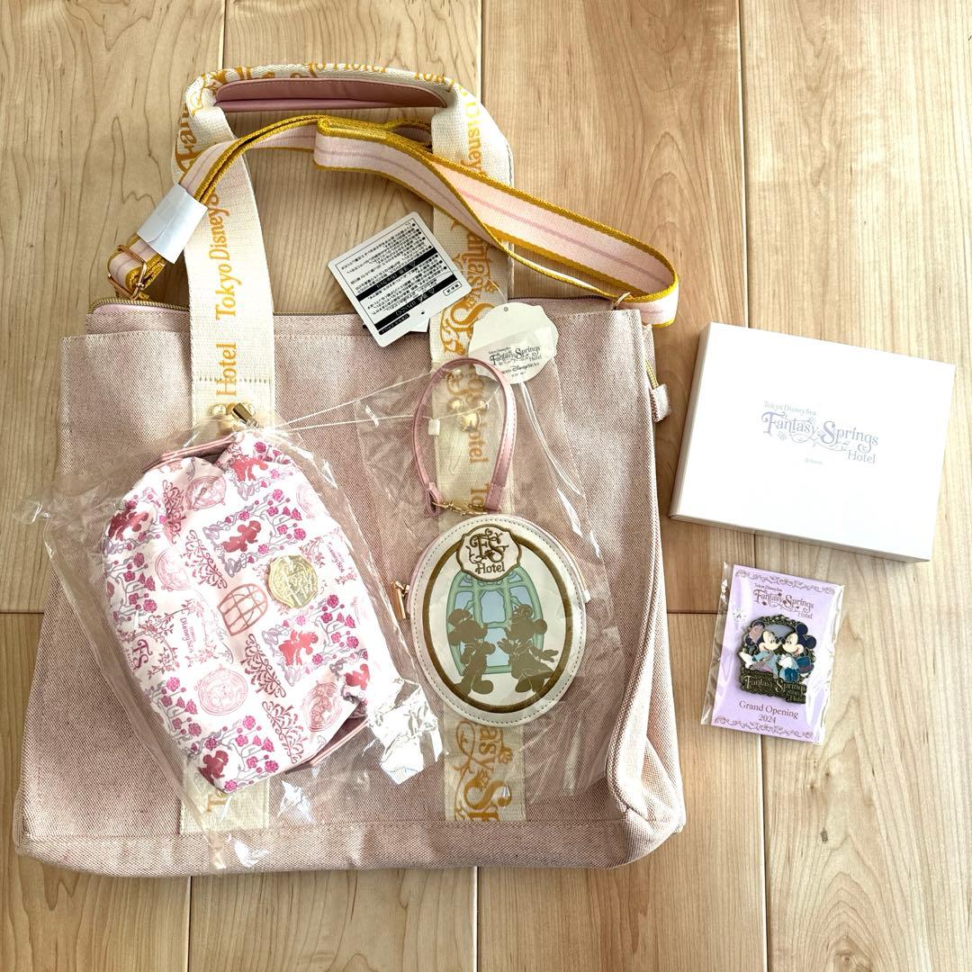 ファンタジースプリングスホテル 宿泊者限定 トートバッグ グッズ ファンタジースプリングス宿泊者限定トートバッグ | TikTok