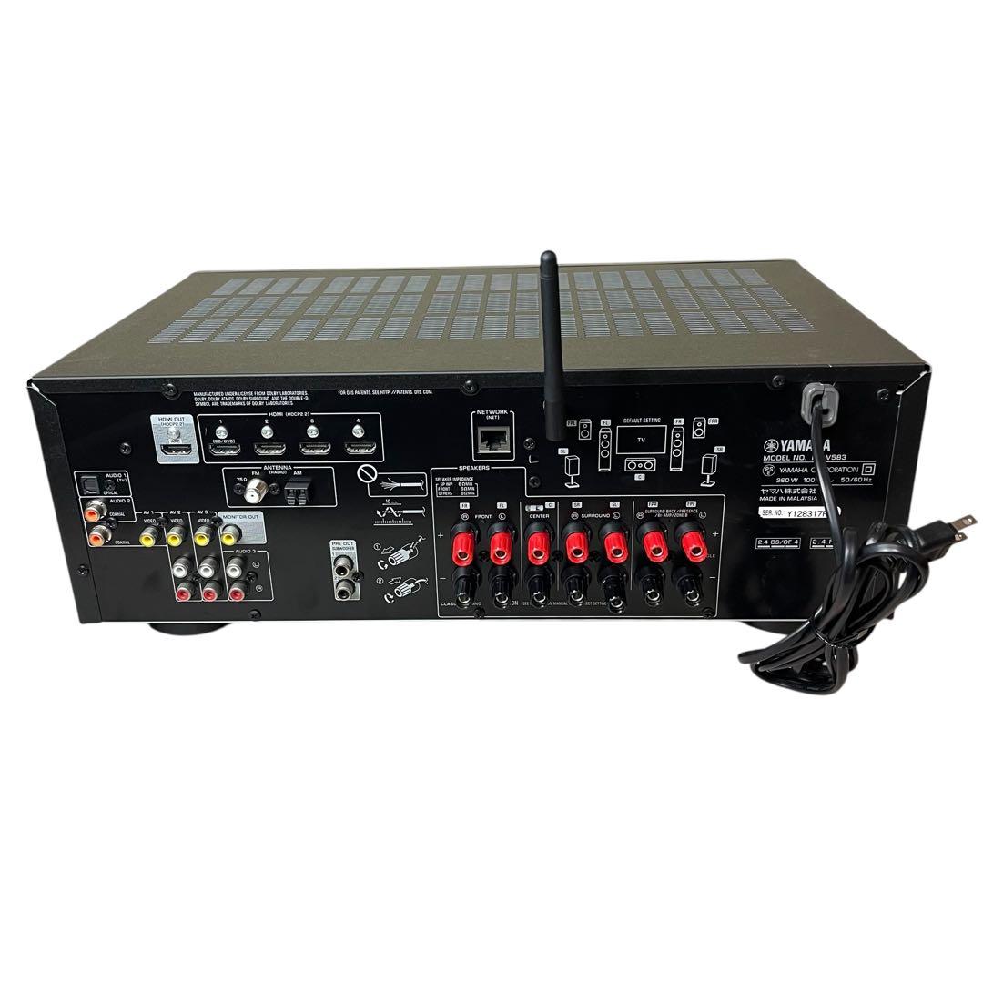 ヤマハ AVレシーバー RXV583 7.1ch ネットワークハイレゾ音源対応