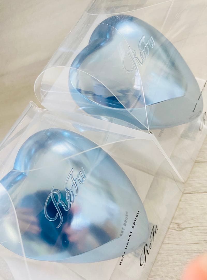 【未開封】リファ ハートブラシ ReFa シルバースカイ　2個 Amazon | 【Amazon公式ストア限定】リファ ハートブラシ/ReFa HEART