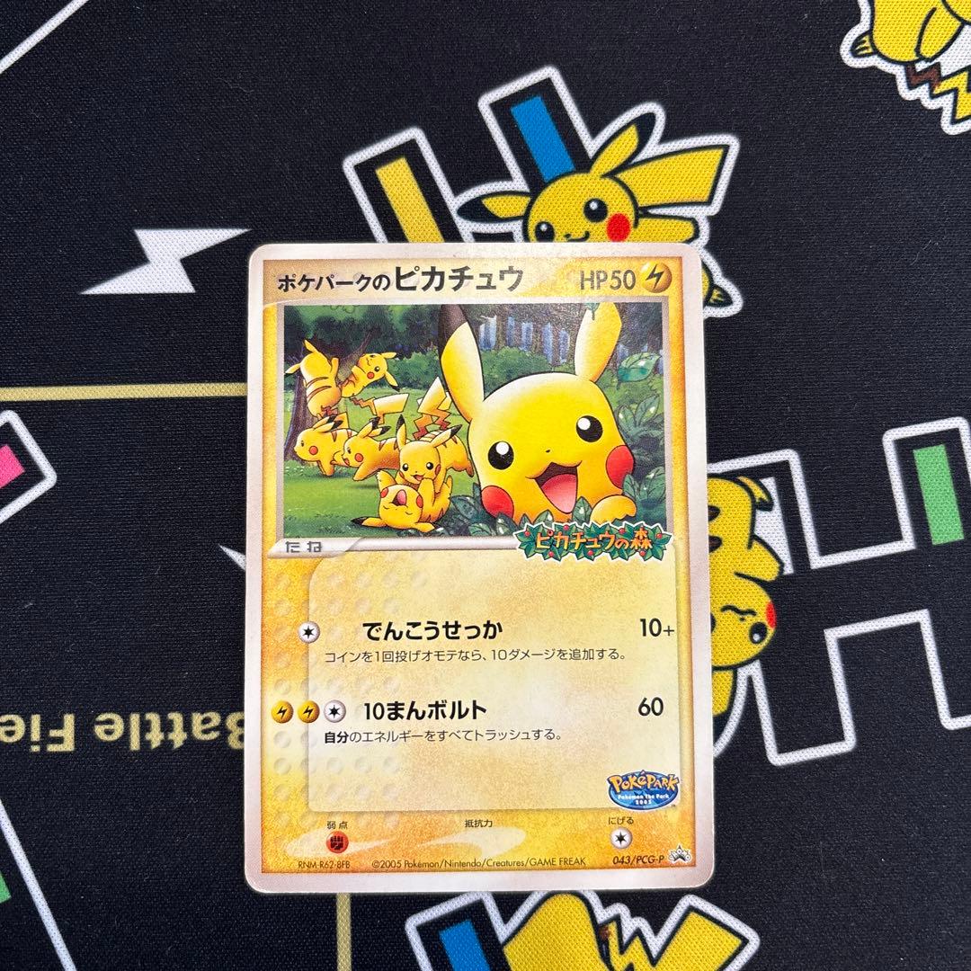 ★ポケパークのピカチュウ 043/PCG-P ★Pikachu PROMO