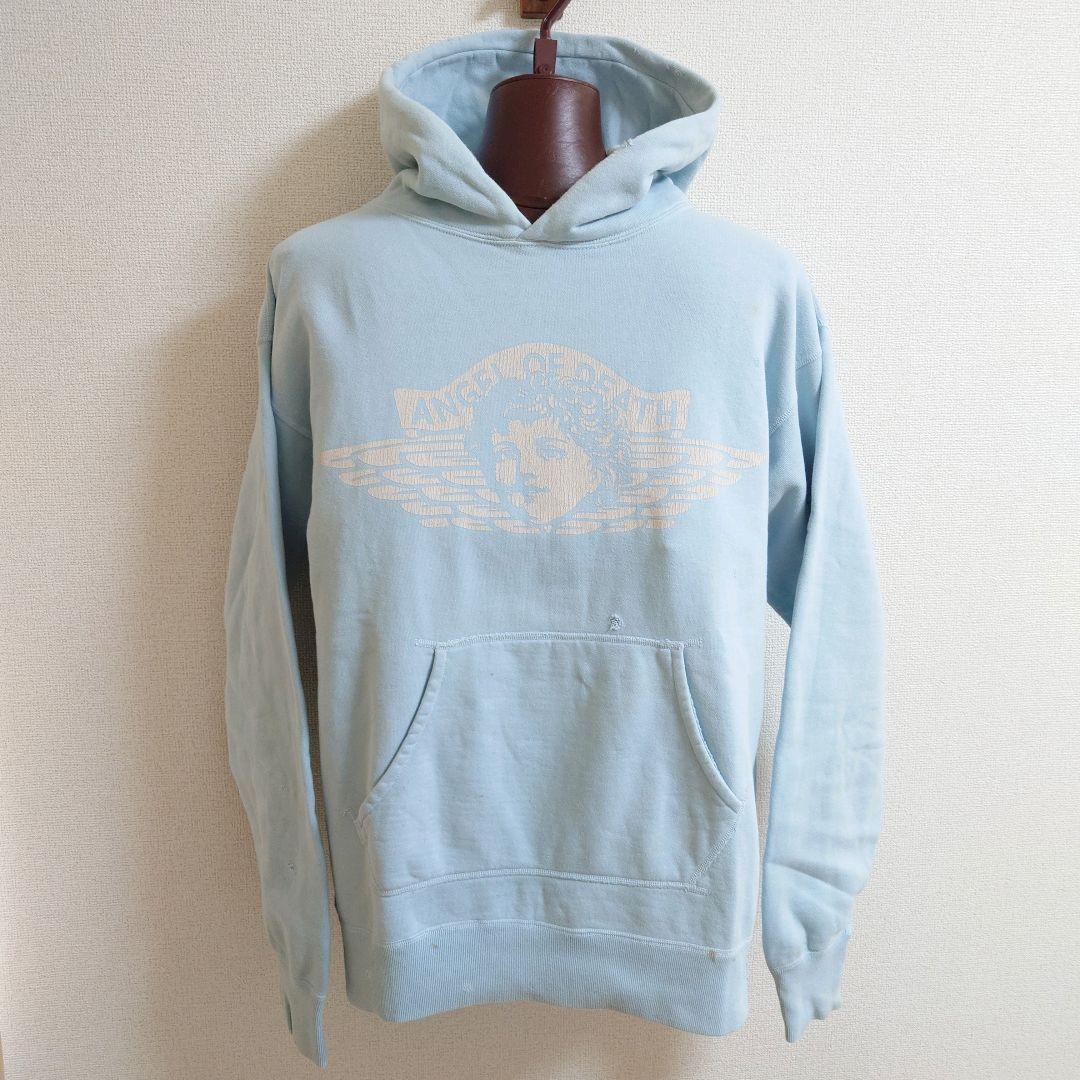 セントマイケル パーカー ダメージ加工 エンジェル フーディー - メルカリ