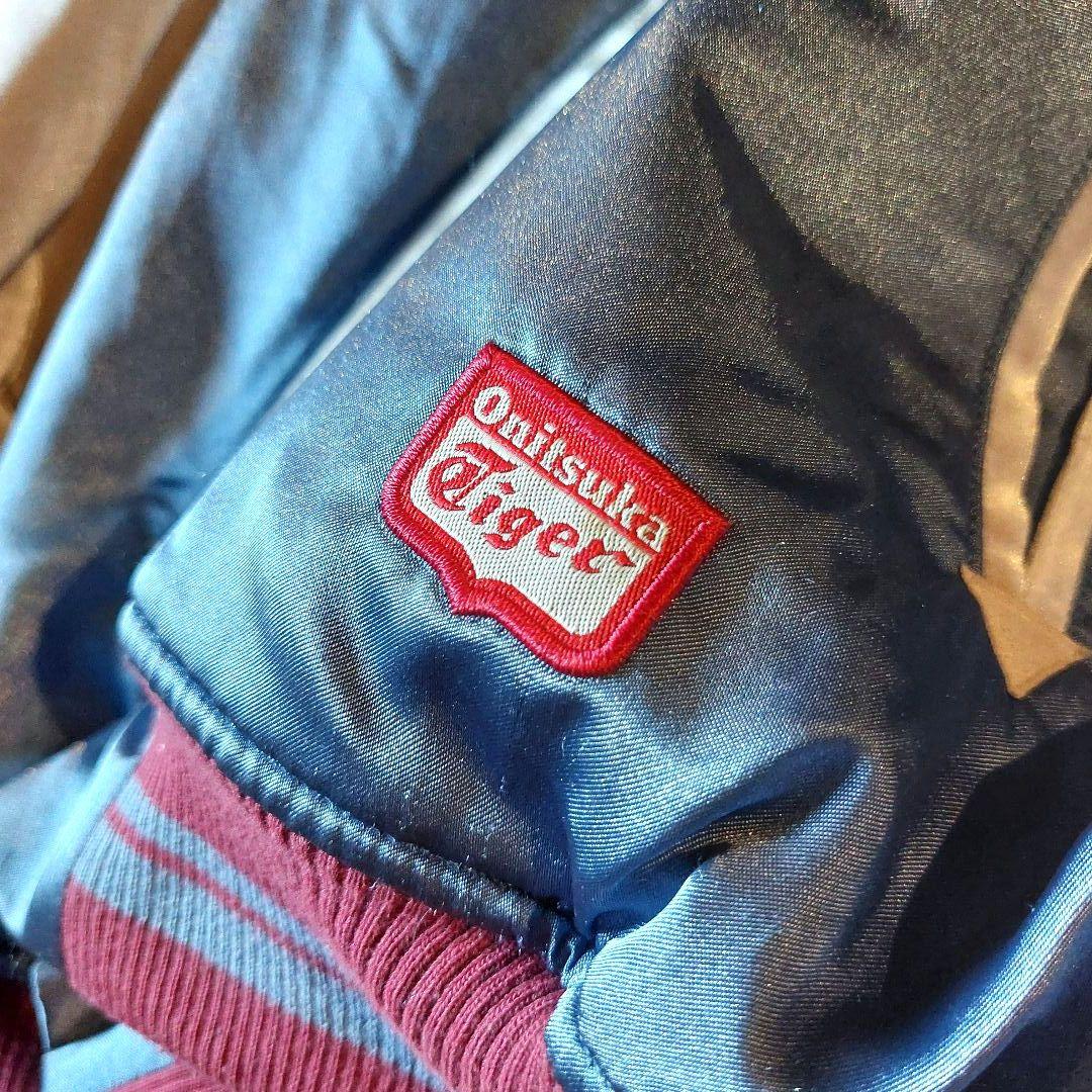 激レア 美品 オニツカタイガー タイガー ベロア マルチカラー 刺繍