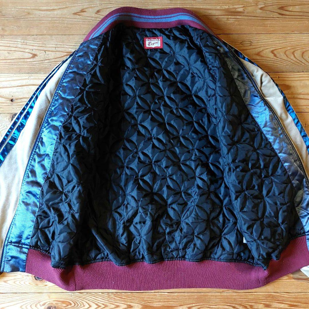 激レア 美品 オニツカタイガー タイガー ベロア マルチカラー 刺繍