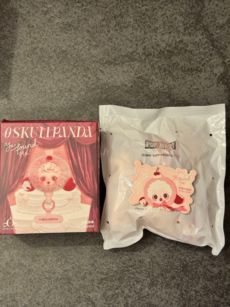 skullpanda スカルパンダ スマホストラップ You Found Me