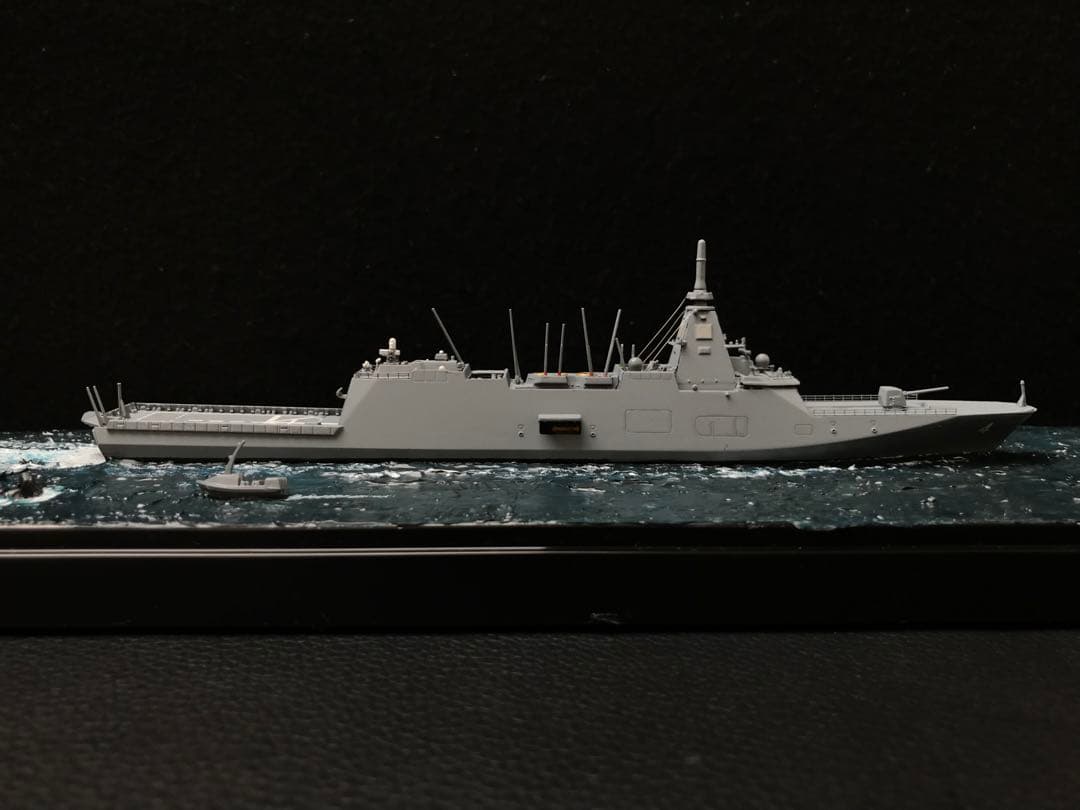 1／700 海上自衛隊護衛艦 みくま FFM-4 ジオラマ仕上 - メルカリ