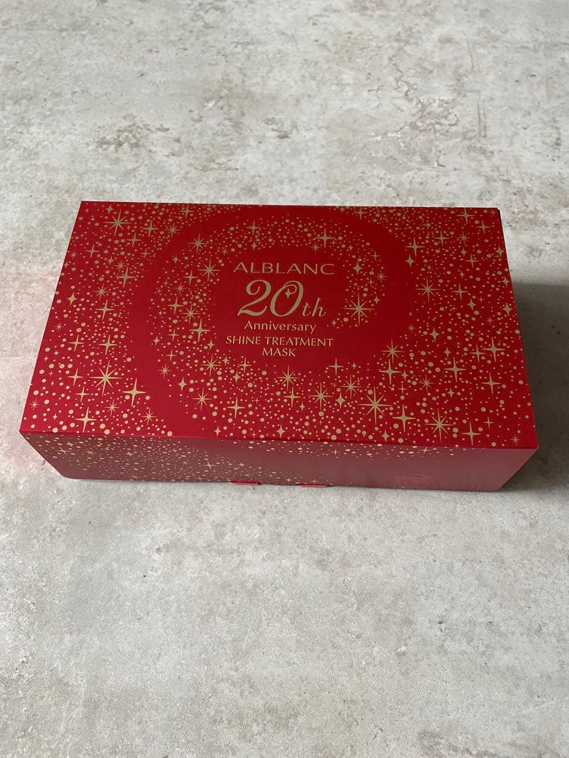 【新品】ALBLANC 20周年　シャイントリートメント　パック　マスク　8枚入