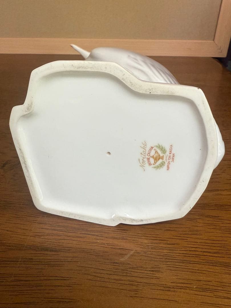 Noritake ノリタケ ボーンチャイナ 鵜 置物 フィギュリン 26cm
