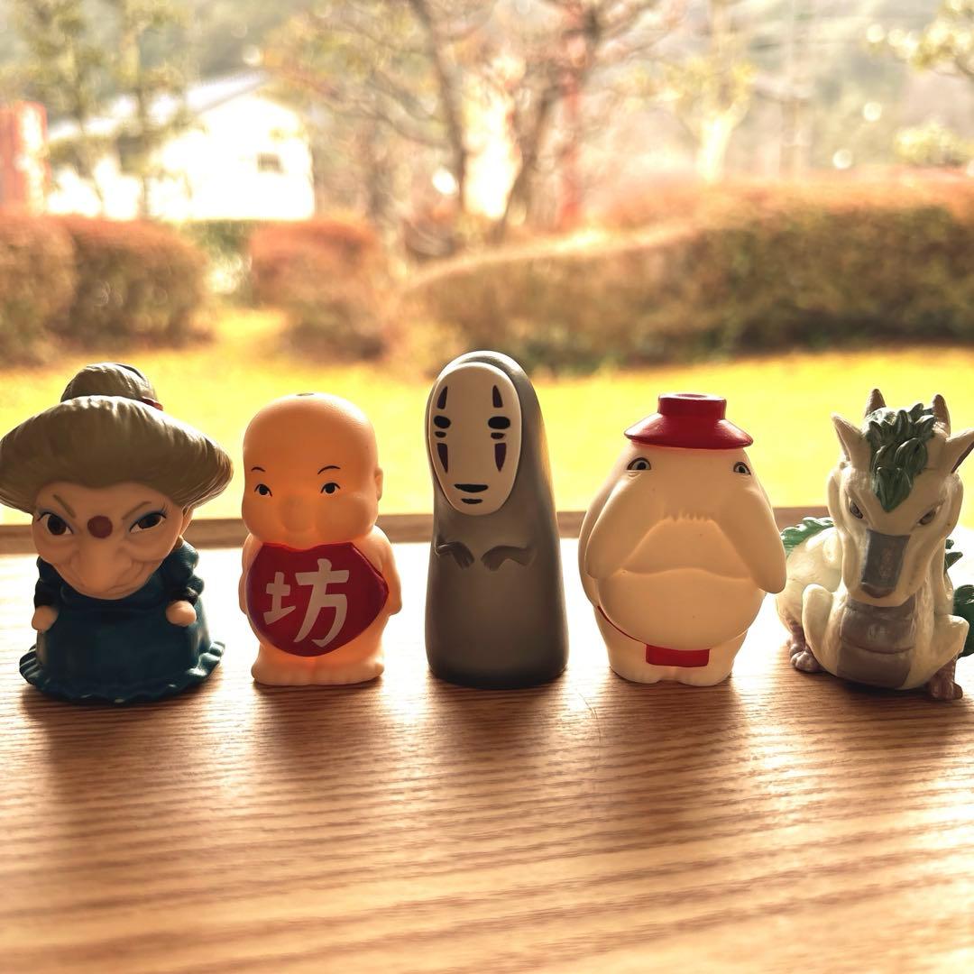 スタジオジブリ 千と千尋の神隠し 指人形 セット まとめ売り - メルカリ