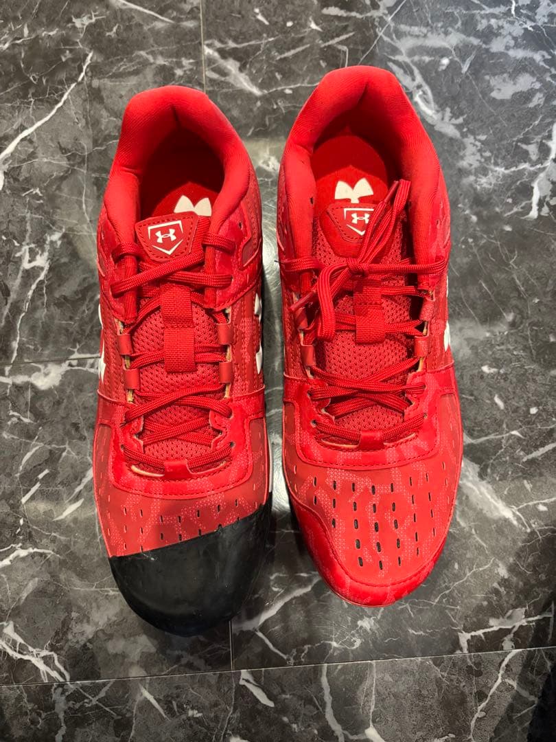 Under Armour スパイクシューズ 28.5cm レッド