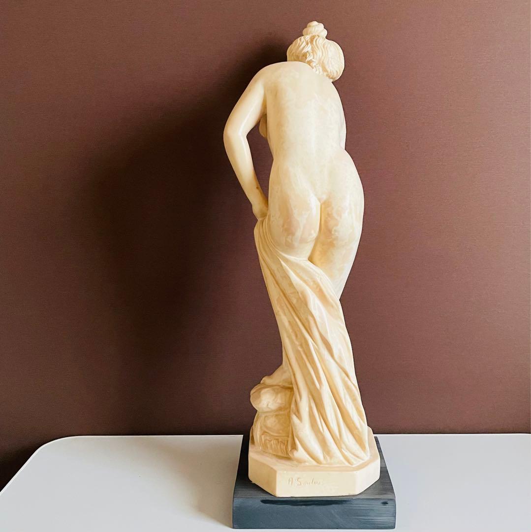 A Santini サンティーニ 西洋彫刻 湯浴クラシックフィギュア  裸婦像