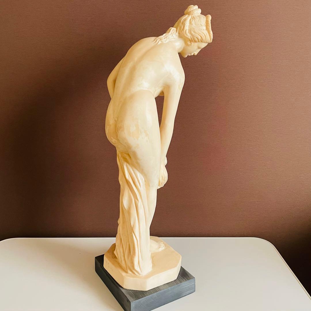 A Santini サンティーニ 西洋彫刻 湯浴クラシックフィギュア  裸婦像