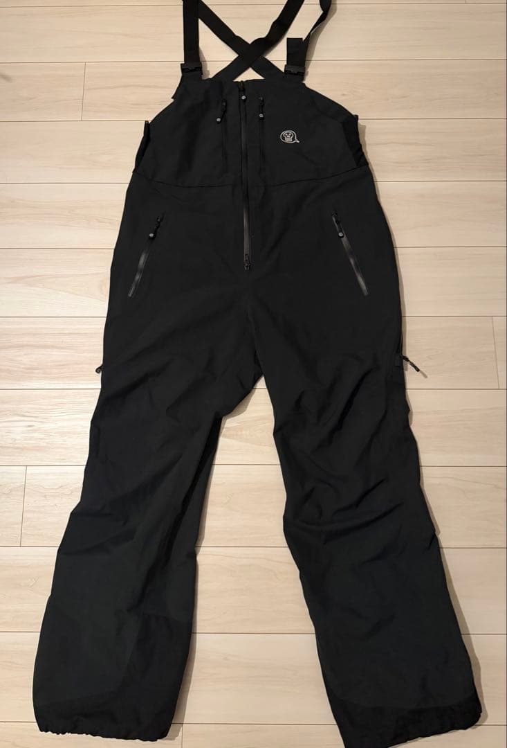 unfudge PEEP BIBPANTS XL ブラック