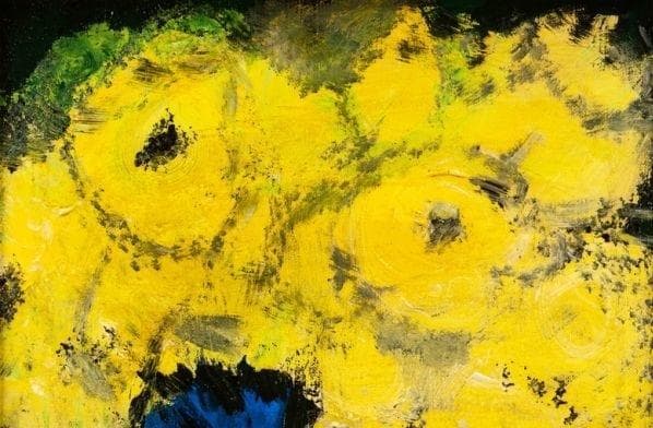 三岸節子、「花 ヴェロンにて」、厳選、希少画集・額装画、人気作品