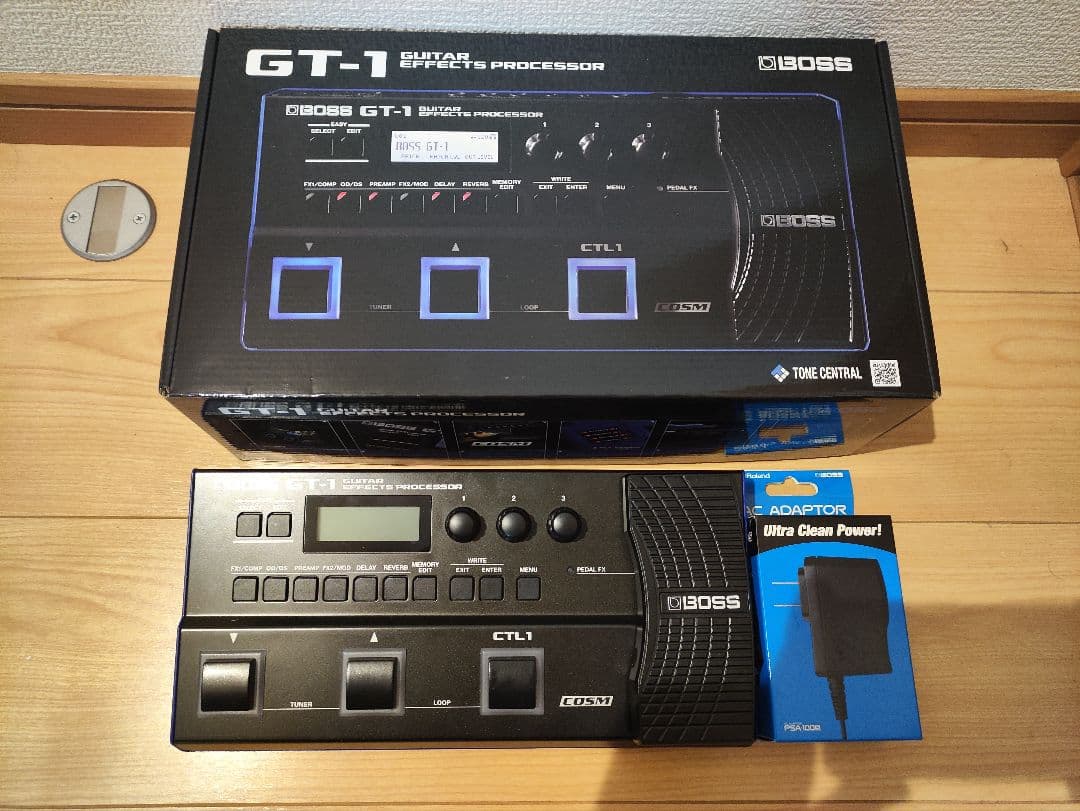 BOSS GT-1 ACアダプター付き