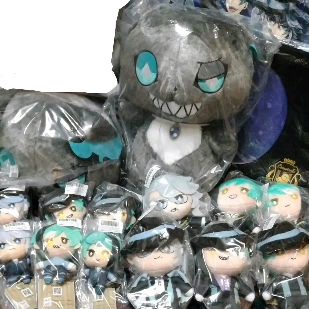 ツイステ オクタヴィネル寮 ぬいぐるみ　フロイド　ジェイド　アズール