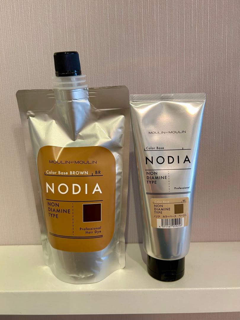 ノジア カラー ベース ブラウン400g &ベージュ200g