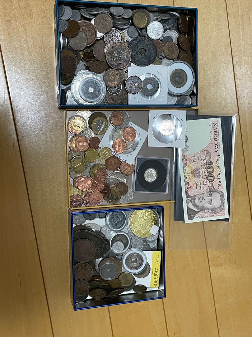 古銭　外貨　まとめ売り約2キロ