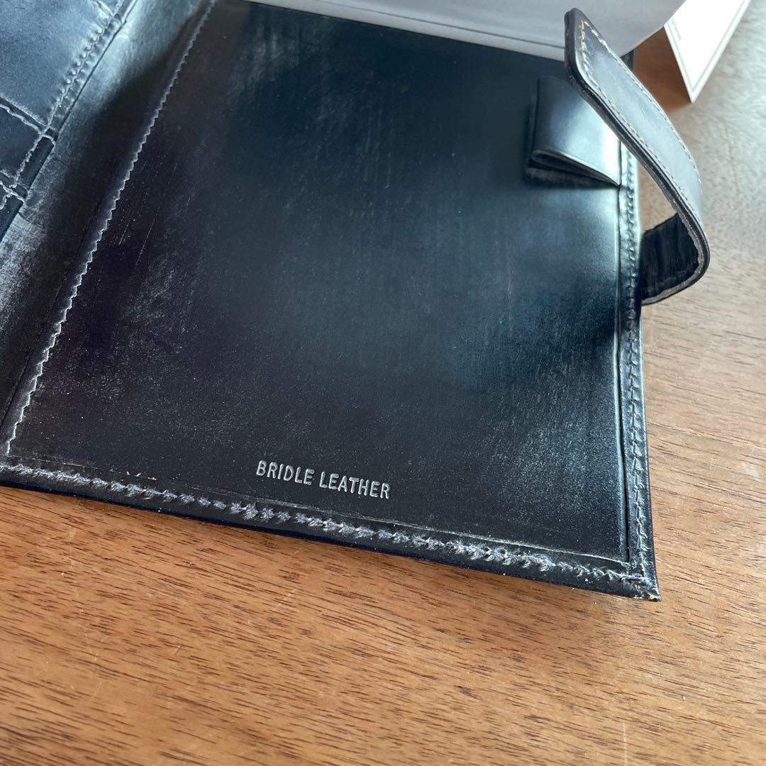 新品 紺 ホワイトハウスコックス RHODIA COVER ロディア メモカバー