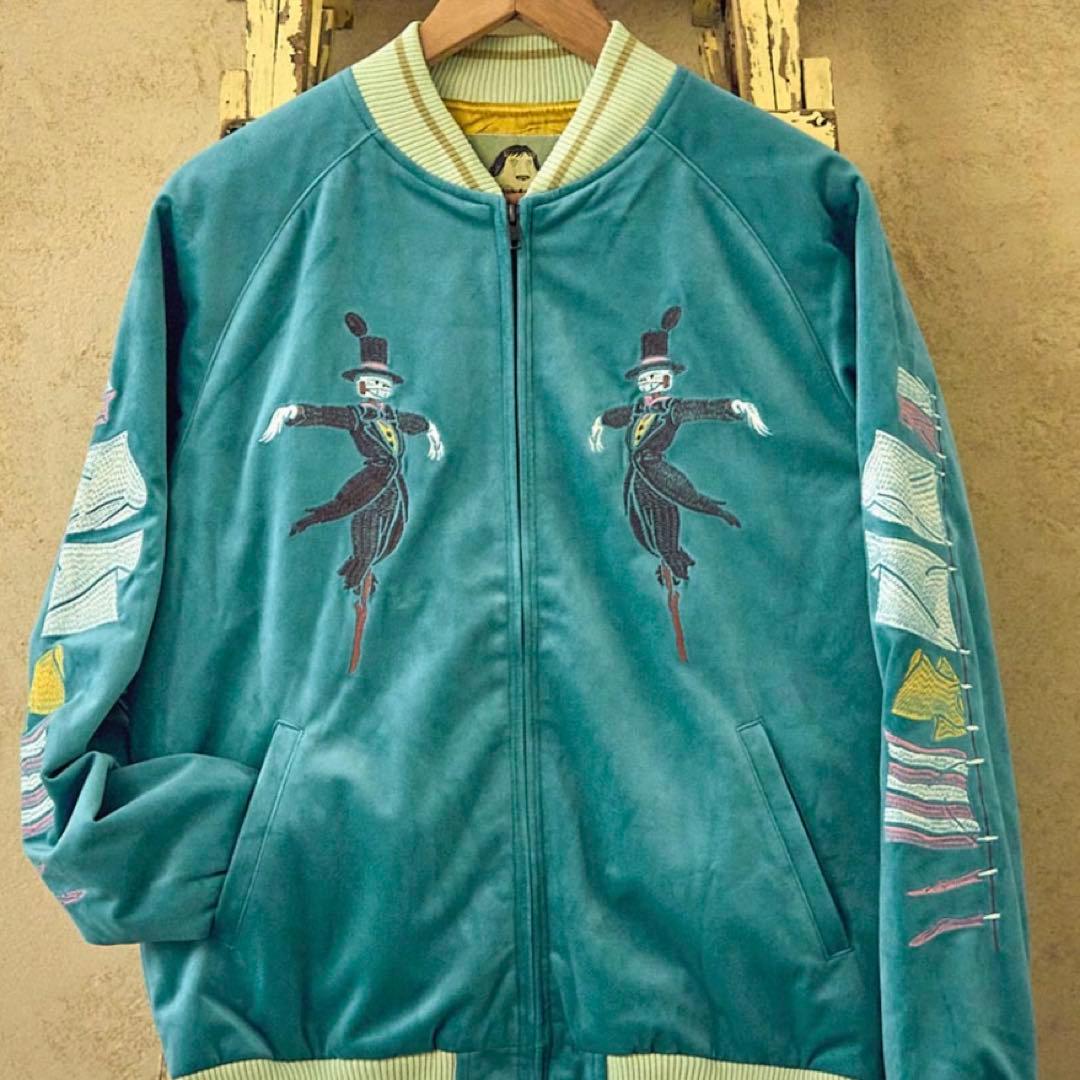 【GBL】ハウルの動く城 別珍スカジャン ハウルの城