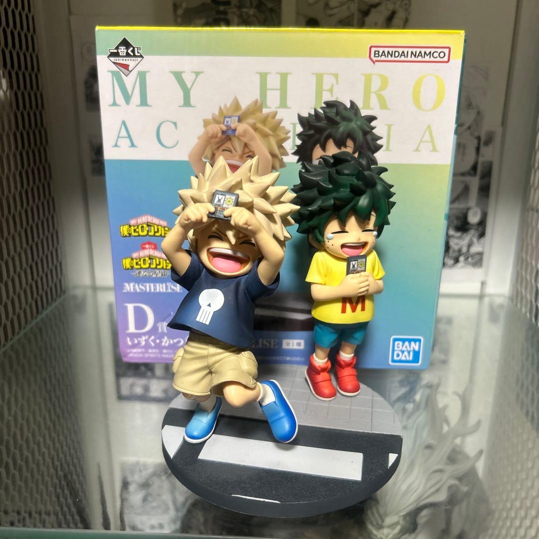 一番くじ　僕のヒーローアカデミア 連なる星霜　D賞　いずく•かつき開封品