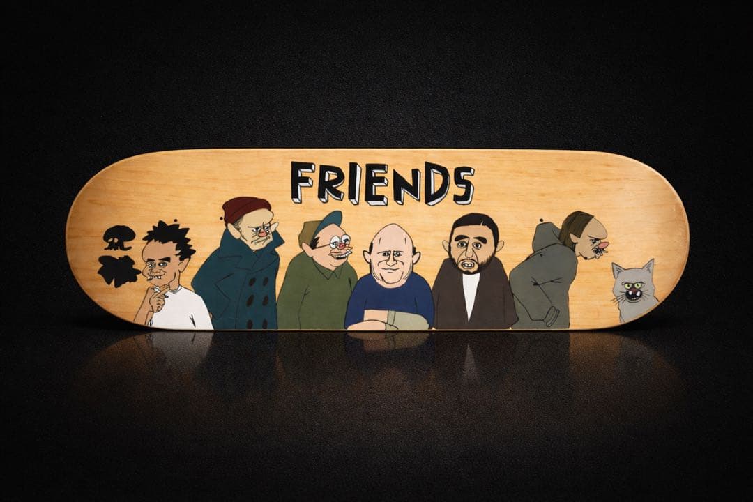 花井祐介YUSUKE HANAI FRIENDS スケートボード 海外限定