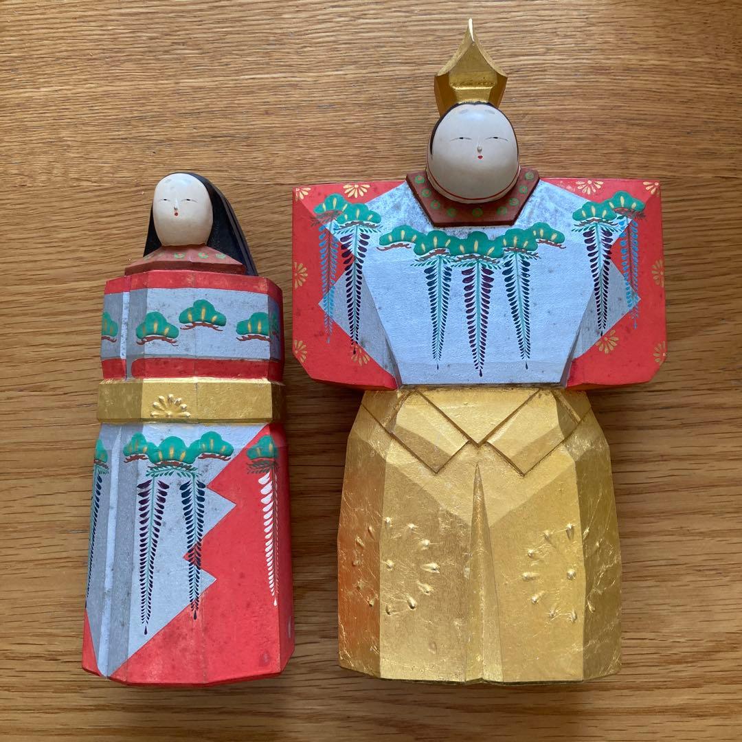 雛人形 一刀彫 OD-1.【桃の節句のお祝いに】奈良一刀彫 雛人形 山の辺 4号 - 奈良県