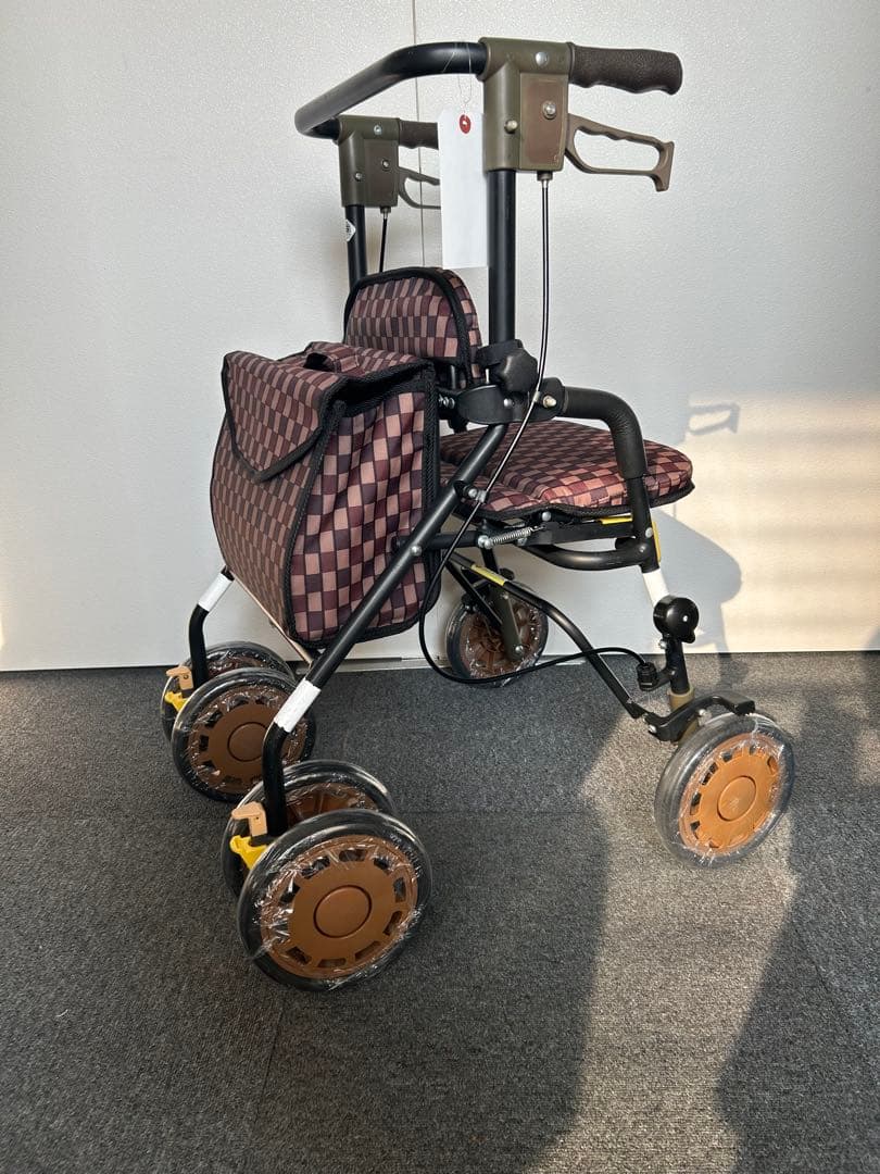 【美品】島製作所　四輪歩行器　シンフォニーEVO　歩行器　手押し車