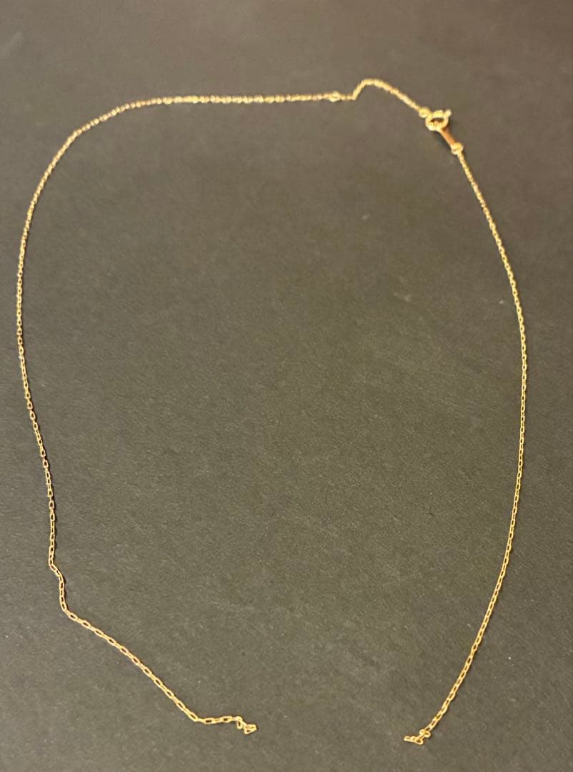 10K金ネックレス　【本物】　※ちぎれています‼️