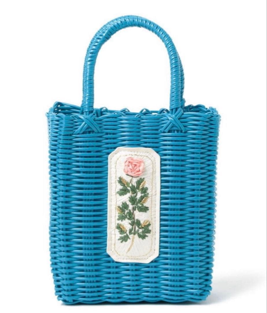 RURU MARY'S / 手刺繍のプチかごバッグ