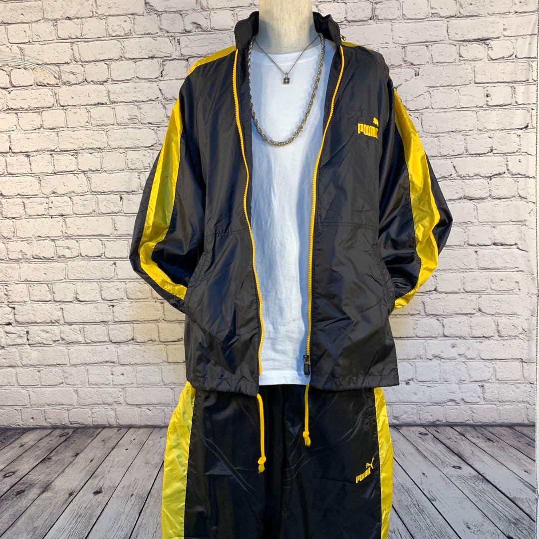 激レア PUMA プーマ ナイロンセットアップ vintage 90s - メルカリ
