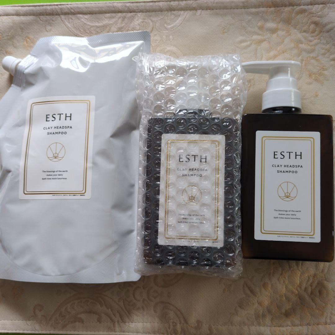ESTH CLAY HEADSPA SHAMPOO セット